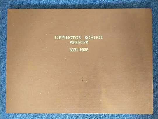 Cover of School Register 1881 to 1935
