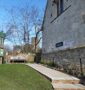 Uffington Museum Entrance Path