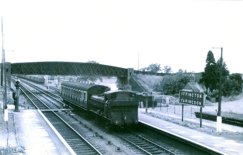 Uffington station 1949